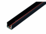 Binario Magnetico Elettrificato 24v Mini Rail mm.11x10,2 cm.200 Nero con Clip | Luce Viva